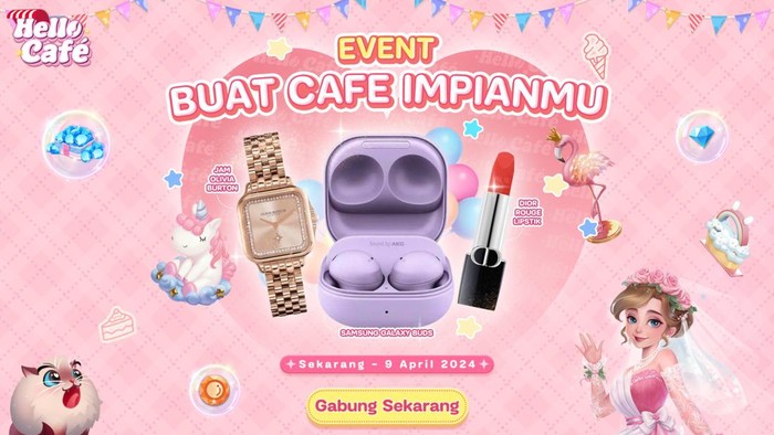 Hello Cafe Bikin Event Berhadiah Jutaan Rupiah